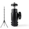 Neewer 18 Inch Ring Light Tripod Stand Phone Holder Remote-5