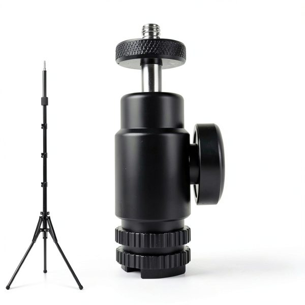 Neewer 18 Inch Ring Light Tripod Stand Phone Holder Remote-5