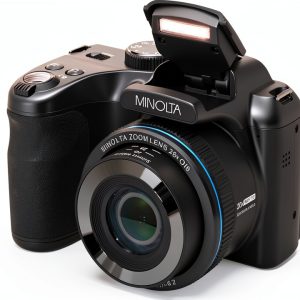 Minolta ProShot MN26Z Bridge Camera 20MP 26x Zoom Black-0