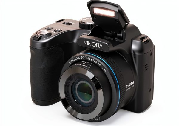 Minolta ProShot MN26Z Bridge Camera 20MP 26x Zoom Black-0
