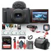 Sony ZV-1 II Vlog Camera 4K Video Content Creator Bundle-0