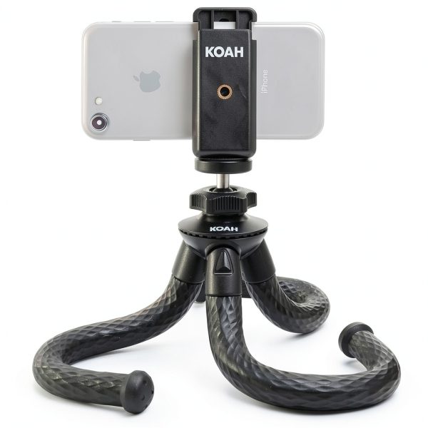 Flexible Tripod Bendable Legs Bluetooth Phone Camera Mount-3