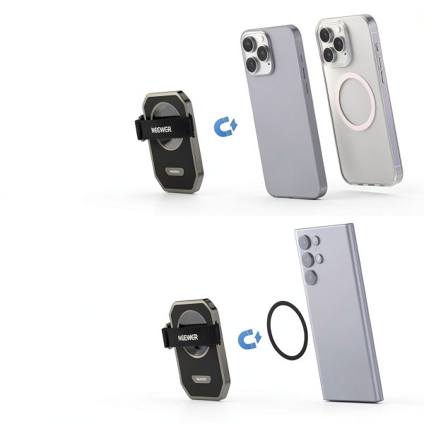 Neewer Magnetic SSD Mount Holder for iPhone 16 Pro Max 15-1