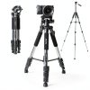 Movo MV-T5 Aluminum Travel Tripod for DSLR Cameras-0