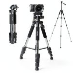 Movo MV-T5 Aluminum Travel Tripod for DSLR Cameras-0