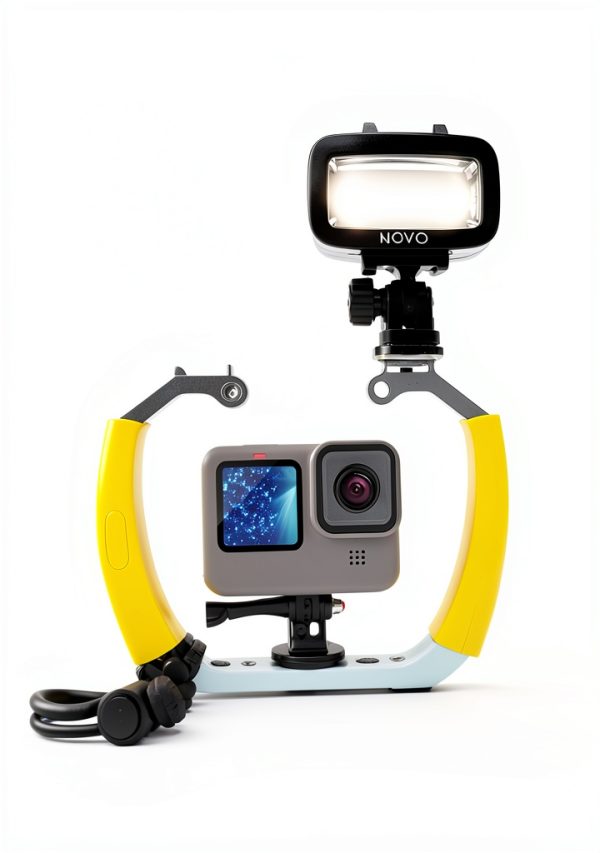 GB-U70Y Diving Camera Rig Aluminum Stabilizer Underwater-4