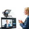 Neewer 11 Inch Teleprompter with Monitor for Live Streaming-1