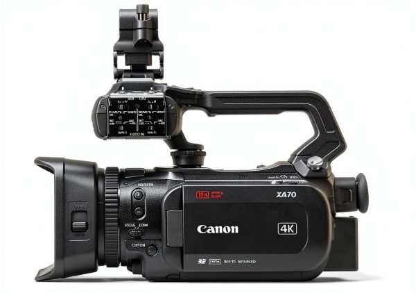 Canon XA70 Professional Camcorder Black Video Recording-1