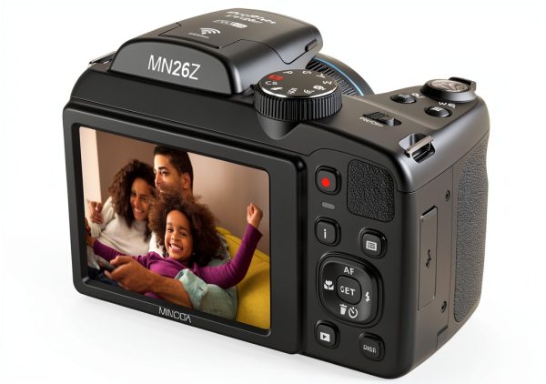 Minolta ProShot MN26Z Bridge Camera 20MP 26x Zoom Black-5