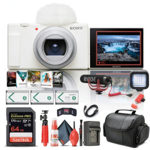 Sony ZV1 II Vlog Camera 4K Video Content Creator Bundle-0