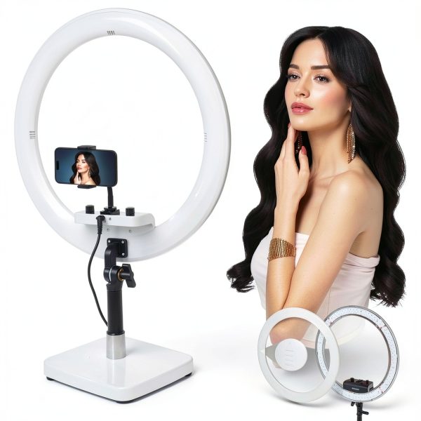 Neewer 18 Inch Ultra Thin Ring Light App Control for-2