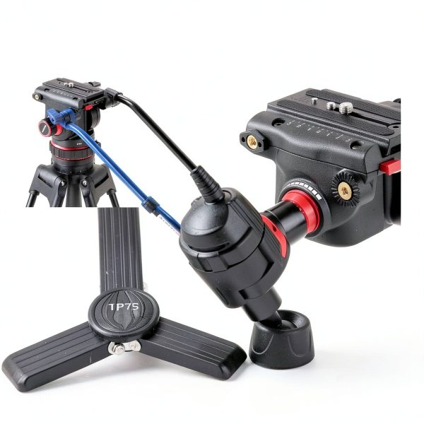 Neewer Video Tripod Fluid Head 360 Pan Tilt DJI Gimbal-7
