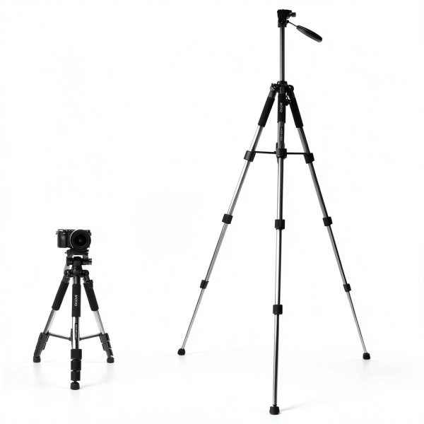 Movo MV-T5 Aluminum Travel Tripod for DSLR Cameras-2