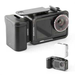 Neewer DJI Osmo Action Cage Side Handle Metal Rig-0