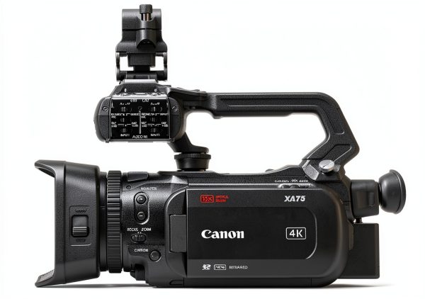 Canon XA75 Professional Camcorder Black Video Recording-2