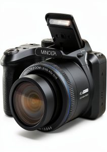 Minolta ProShot MN40Z Bridge Camera 20MP 40x Zoom Black-0