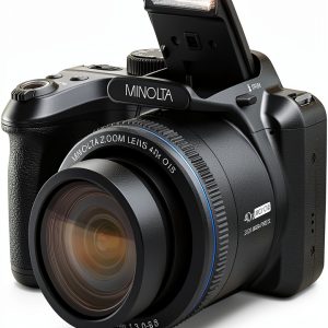 Minolta ProShot MN40Z Bridge Camera 20MP 40x Zoom Black-0