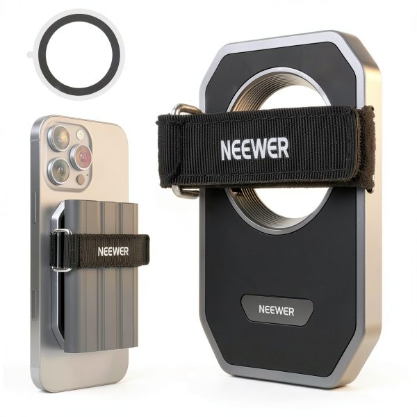 Neewer Magnetic SSD Mount Holder for iPhone 16 Pro Max 15-0