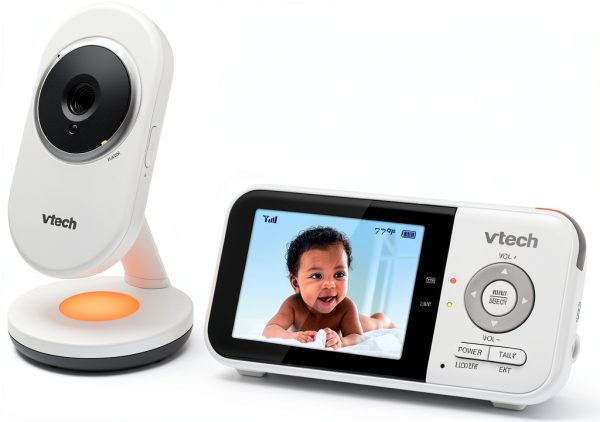 VTech VM3254 Video Baby Monitor 2.8" LCD Night Light 19h Battery-2