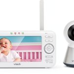VTech VM5254 Digital Video Baby Monitor with 5‑inch LCD Night Light-0