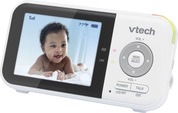 VTech VM3254 Video Baby Monitor 2.8" LCD Night Light 19h Battery-7