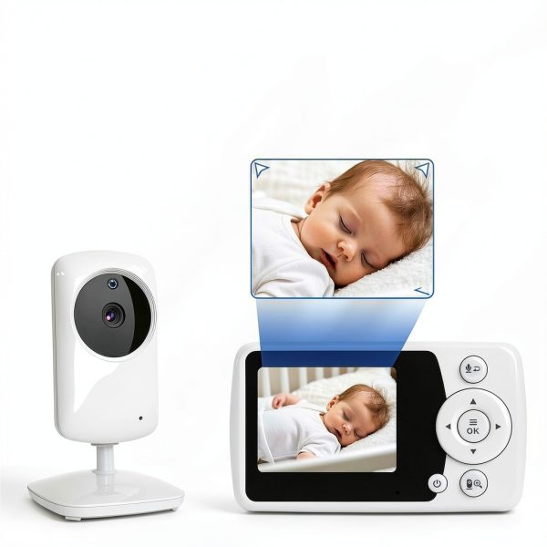 HelloBaby HB2033 Video Baby Monitor 2.4" Color Screen Night Vision-6