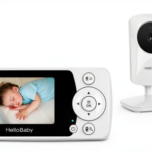 HelloBaby HB2033 Video Baby Monitor 2.4" Color Screen Night Vision-0