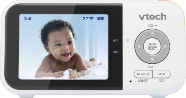 VTech VM3254 Video Baby Monitor 2.8" LCD Night Light 19h Battery-6