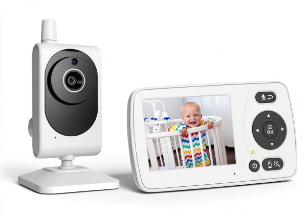 HelloBaby HB2530 Baby Monitor 2.4" LCD Night Vision Two‑Way Audio-0